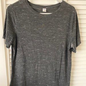 Black Heathered Old Navy T-Shirt Size M